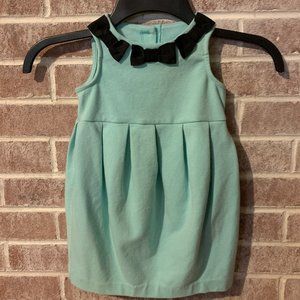 Janie and Jack High Tea Holiday shift dress 12-18m
